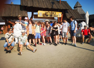 uczestnicy wycieczki do Borysewa